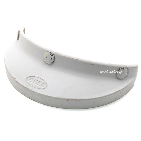VINTAGE BELL 520 VISOR WHITE/白ビンテージベル520バイザー500-tx...