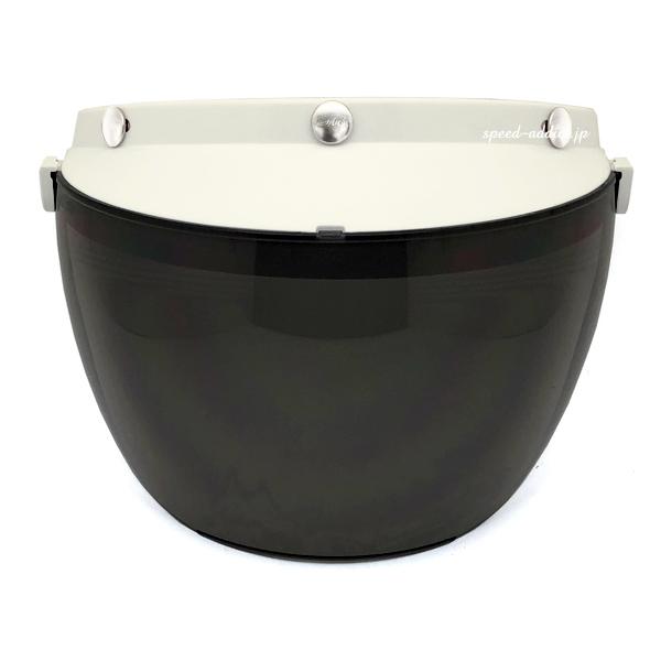 DIN MARKET RT-1N FLIP UP SHIELD IVORY × SMOKE/ディンマ...