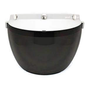フリップアップシールド ライトスモーク ジェットヘルメット フル