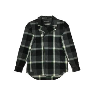 RIDERS FLANNEL SHIRT GRAY CHECK M/ビンテージグレーチェック