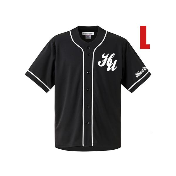 THE HELMET UNDERGROUND BASEBALL SHIRT BLACK L/ヘルメッ...