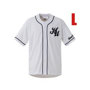 THE HELMET UNDERGROUND BASEBALL SHIRT WHITE L/ベースボ...