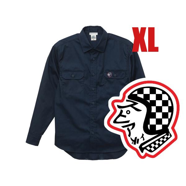 WORK SHIRT SPEED ADDICT TRADE MARK NAVY XL/penny's...
