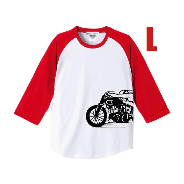 スピードアディクト サイドプリント Raglan 3/4 Sleeves T-shirt WHITE...
