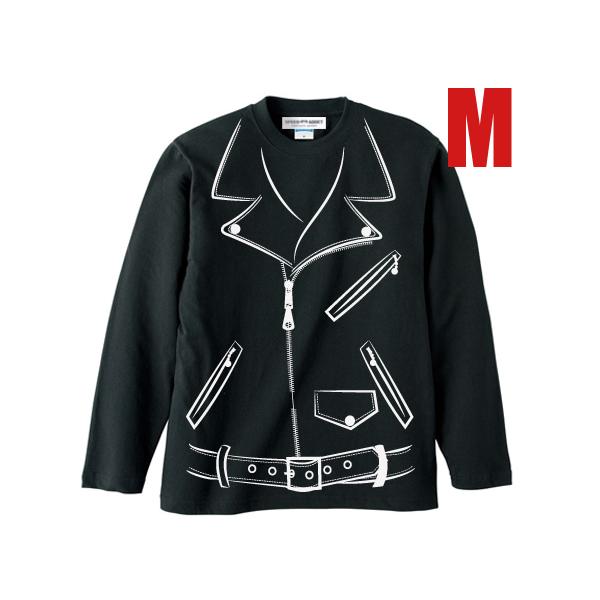 だまし絵 W RIDERS L/S T-shirt BLACK M/tシャツvansonバンソンle...