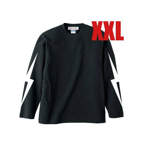 LIGHTNING BOLT L/S T-shirt BLACK XXL/ビューエルトライアンフノー...