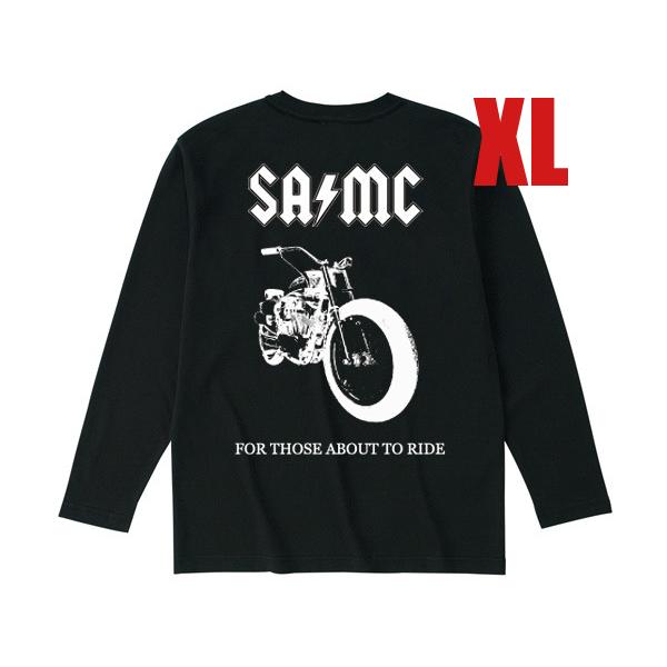 SA/MC XR750 POCKET L/S T-shirt BACK PRINT BLACK XL...