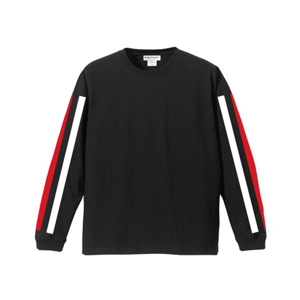 60's RACING STRIPE L/S T-shirt BELL STRIPE BLACK/5...