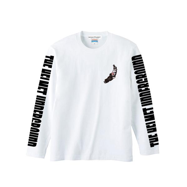 袖THE HELMET UNDERGROUND L/S T-shirt WHITE/白長袖teeロン...