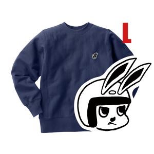 CHECKER RABBIT POCKET T-shirt スミクロ L/黒blackブラックポケット