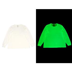 GROW IN THE DARK L/S T-shirt L/蓄光プリント暗闇で光る長袖t