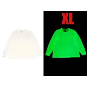 GROW IN THE DARK L/S T-shirt L/蓄光プリント暗闇で光る長袖t