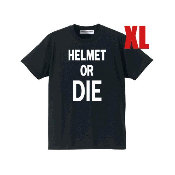 HELMET OR DIE T-shirt BLACK XL/shoeiショウエイs12d3agvs...