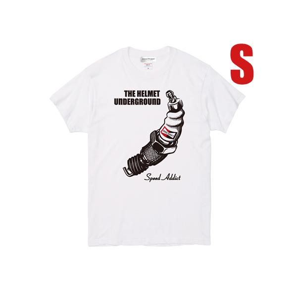 THE HELMET UNDERGROUND T-shirt WHITE S/ヘルメットアンダーグラ...