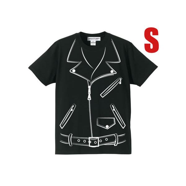 だまし絵 Wライダース T-shirt BLACK S/langlitz leatherラングリッツ...