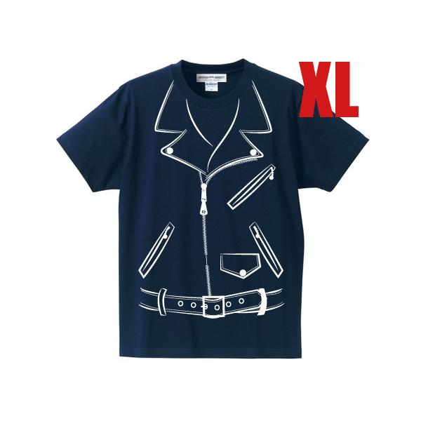 だまし絵 Wライダース T-shirt NAVY XL/the real mccoy'sリアルマッコ...