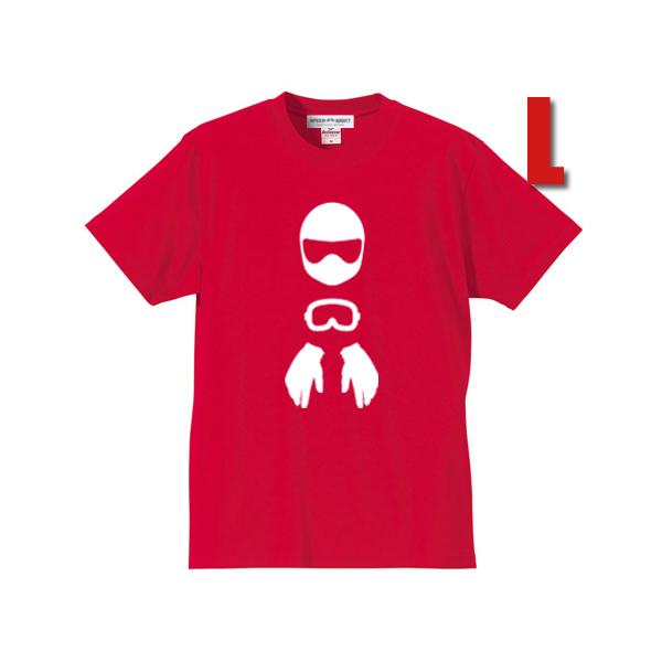 VMX シルエット T-shirt RED L/赤ftr223tw225xr250tlr200crf...