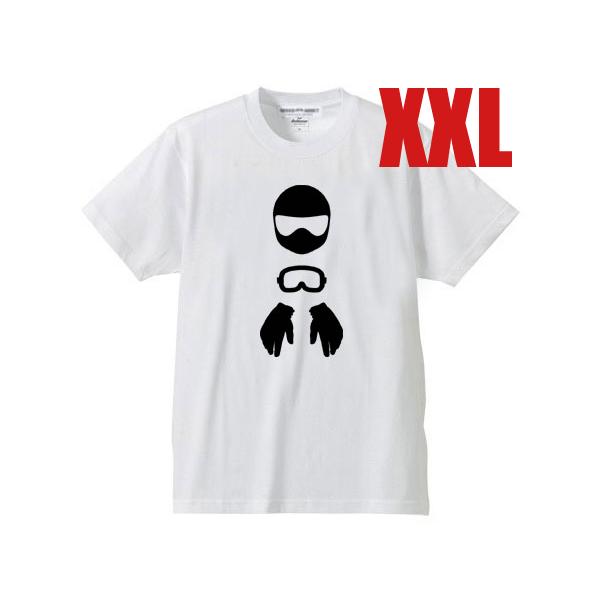 VMX シルエット T-shirt WHITE XXL/bellベルmoto3モト3moto sta...