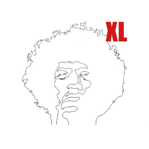 stencil JIMI HENDRIX Tシャツ WHITE XL/ステンシルジミ・ヘンドリックス...
