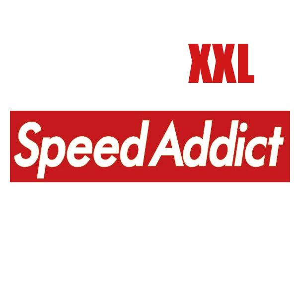 SPEED ADDICT BOX LOGO T-shirt WHITE XXL/2xl大きめサイズa...