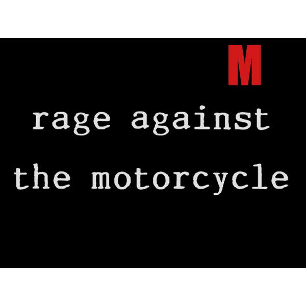 rage against the motorcycle T-shirt BLACK M/tシャツma...
