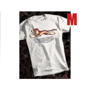 METRO RACING TRIUMPH TIGER T-shirt WHITE/メトロレーシング