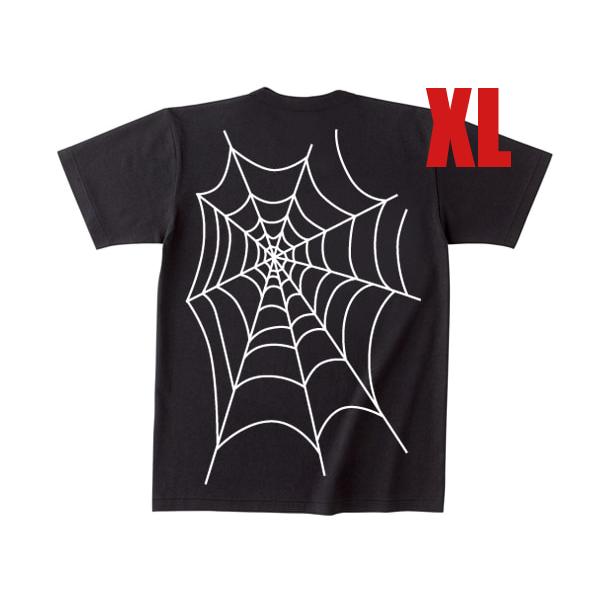 SPIDERWEB POCKET T-shirt BACK PRINT XL/パンクロックロカビリー...