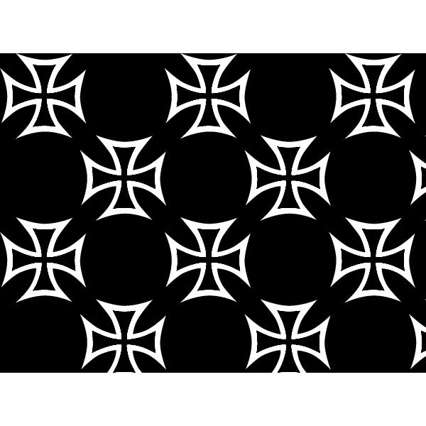 IRON CROSS POCKET T-shirt BACK PRINT/アイアンクロスポケットTシ...