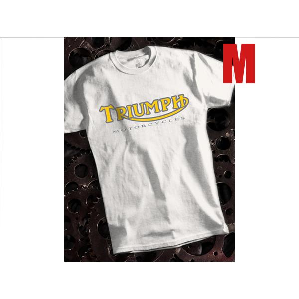 METRO RACING TRIUMPH T-shirt WHITE M/メトロレーシングトライアン...