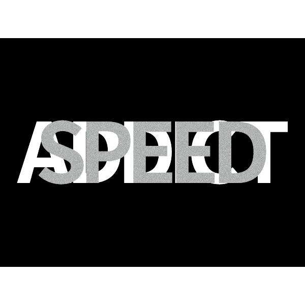 SPEED ADDICT OVERLAP T-shirt BLACK/nascarマン島ttレースm...