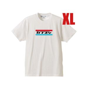 カブヌシ 昭和レトロ TRICOLORE T-SHIRT WHITE XL/白ホンダスーパー