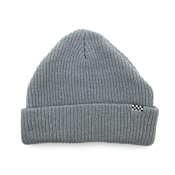 KNIT CAP CHECKER GRAY/ニットキャップ灰色ニット帽グレー旧車バイク英車バイカーチ...