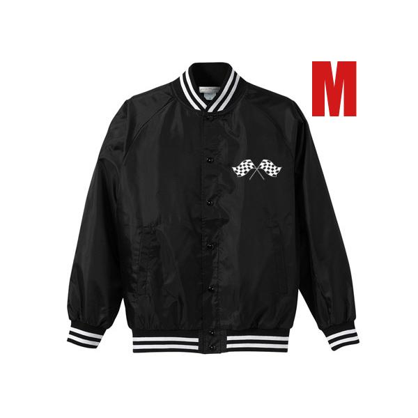 CHECKER FLAGS NYLON STADIUM JKT BLACK M/bellベルbuco...