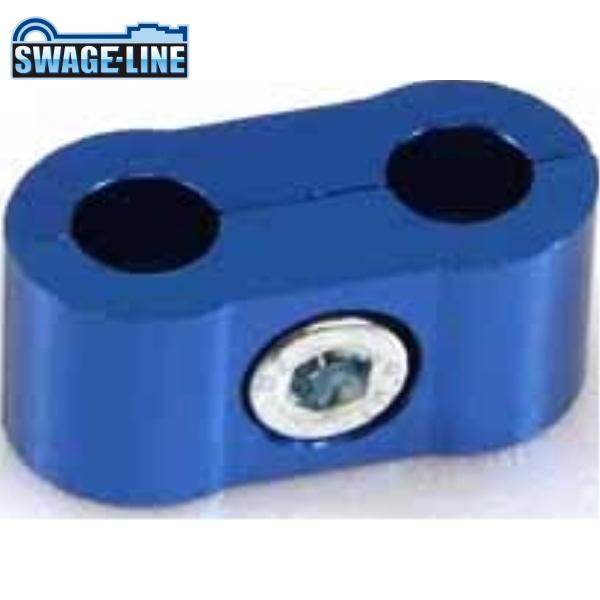 SWAGE-LINE スウェッジライン PHS032 ホースクランプ #3 ブルー(1個) | ホー...