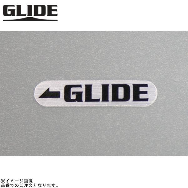 GLIDE グライド 31600003 リムステッカー アルミベース/黒文字 左 (ローテーション付...