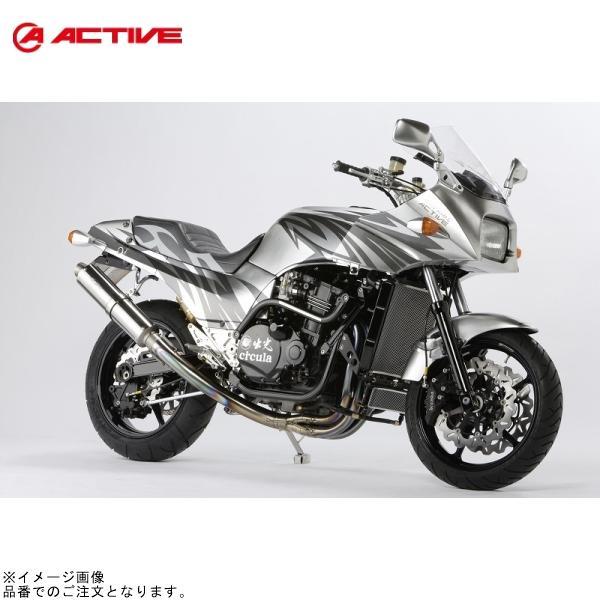 ACTIVE アクティブ 1117042B サブフレーム マットブラックアルマイト GPZ750R/...