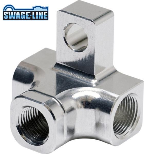 SWAGE-LINE スウェッジライン SLP411 スイッチマウントアダプター 直角タブ付 | ナ...