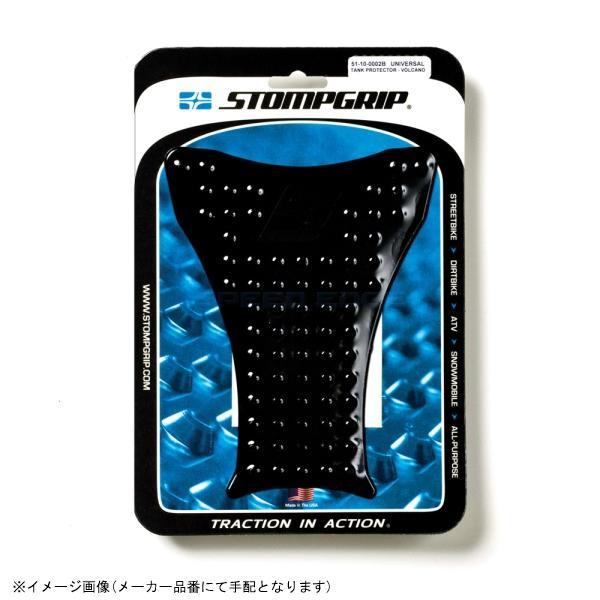 STOMP ストンプグリップ 51-01-1010B タンクプロテクタ ブラック VOLCANO (...