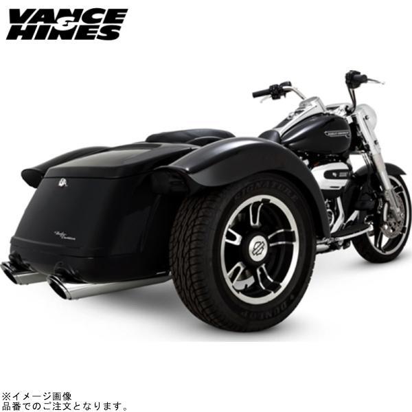 バンス&amp;ハインズ 1801-1232 Round ツインスラッシュ ラウンド スリップオン クローム...