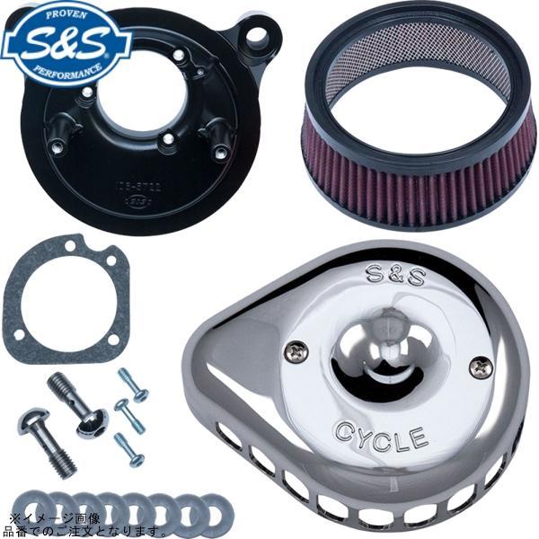 S＆S エスアンドエス 170-0449 ステルス エアクリーナーキット ミニティアドロップ クロー...