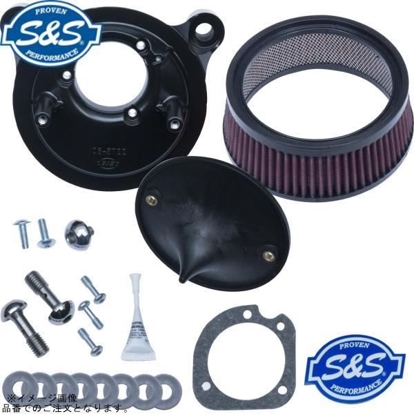 S＆S エスアンドエス 170-0300B ステルス エアクリーナーキット カバーなし ツインカム(...