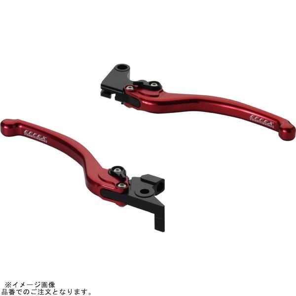 EFFEX EAL011R スムースフィットレバー レッド MT-09/MT-07/Tenere70...