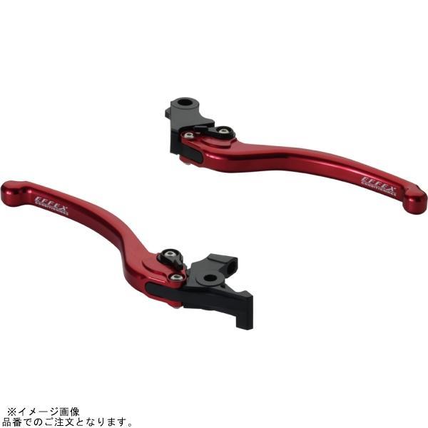 EFFEX EAL015R スムースフィットレバー レッド CB400SF/SB/ABS