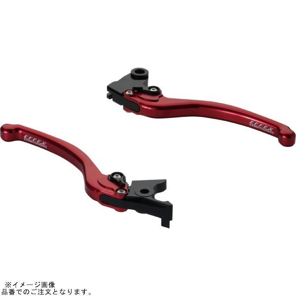 EFFEX EAL018R スムースフィットレバー レッド Z800/Z750(Sモデル不可)