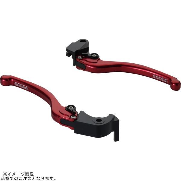 EFFEX EAL028R スムースフィットレバー レッド Z900RS/CAFE/Ninja100...