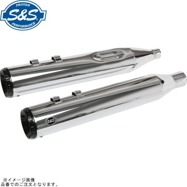 S＆S エスアンドエス 550-0991 GNX Slip-On Mufflers CHR Tour...