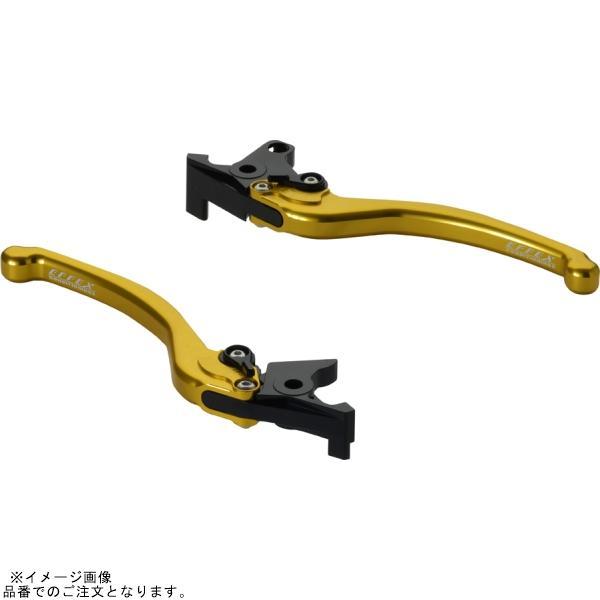 EFFEX EAL038G スムースフィットレバー ゴールド TRACER9 GT/MT-09