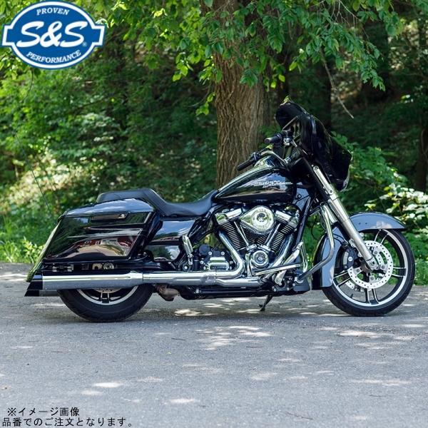 S＆S エスアンドエス 550-1011 スリップオン Mk45カットラス CHR/BLK M8 T...