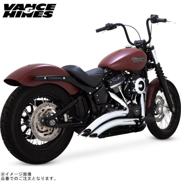 バンス&amp;ハインズ 1800-2567 2-2 PCX ビッグラディウス2-2 クローム マフラー S...