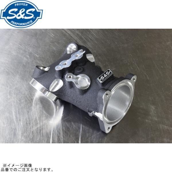 S＆S エスアンドエス 160-0276 55mm Performance Manifold ブラッ...